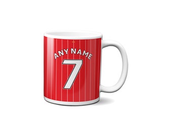 Taza personalizada del equipo de fútbol Liverpool