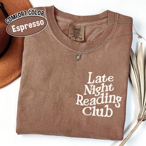 Comfort Colors® Bookworm Shirt, Funny Book Lover Tee, Cute Bookish Shirt, Gift for Reader, BookTok T-Shirt, Reading Graphic Tee