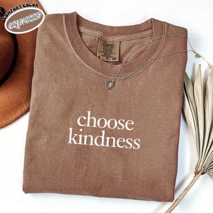 Comfort Colors® Teacher Shirt, Choose Kindness Shirt Gift For Teacher, Daisy Shirt, Back To School Shirt, Be Kind Shirt, Teacher Shirts