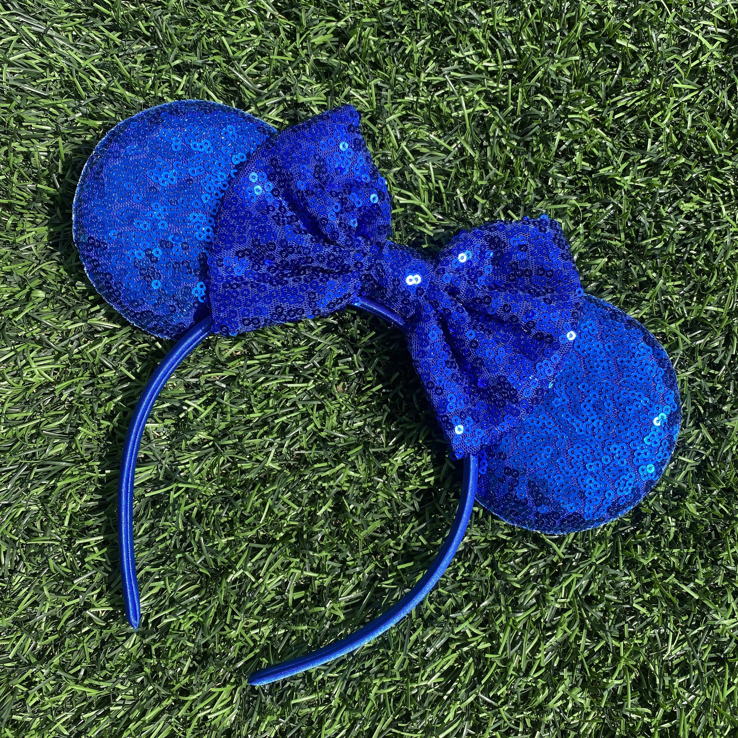 Disney Blue Mickey Mouse Ears Headband Disney- Parks Chibi Loungefly Blue Mickey Mouse Minnie Ears  main image 2