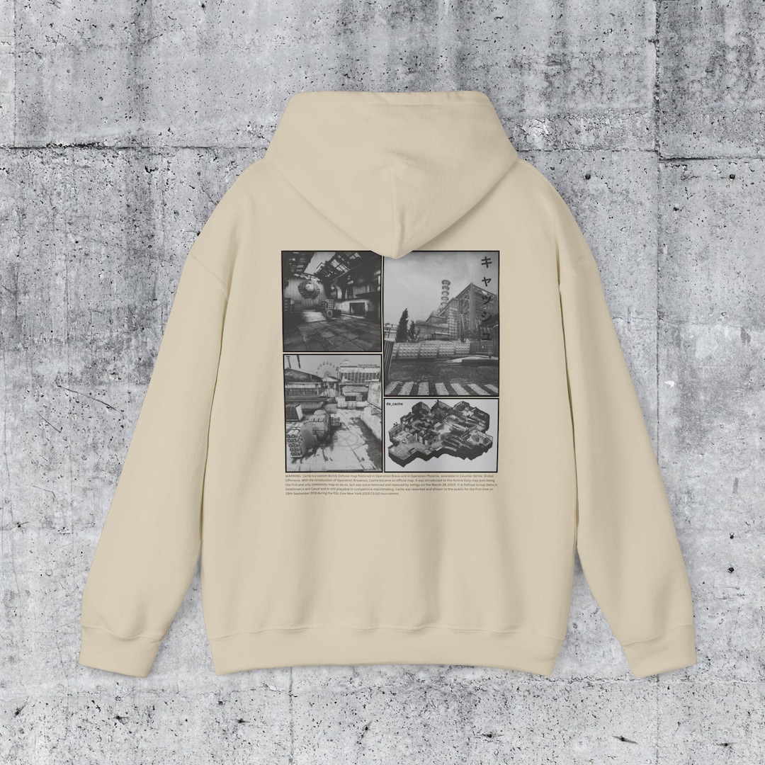 Cache Vintage CSGO Hoodie [csgo Hoodie | Esports | Video Games | Gift ...