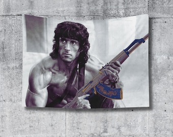 Rambo AK Inheritance CSGO Wall Tapestry 36" x 26" [ Game Wall Art | Counterstrike | Video Game | Gaming | CSGO | CS2 | All Over Print]