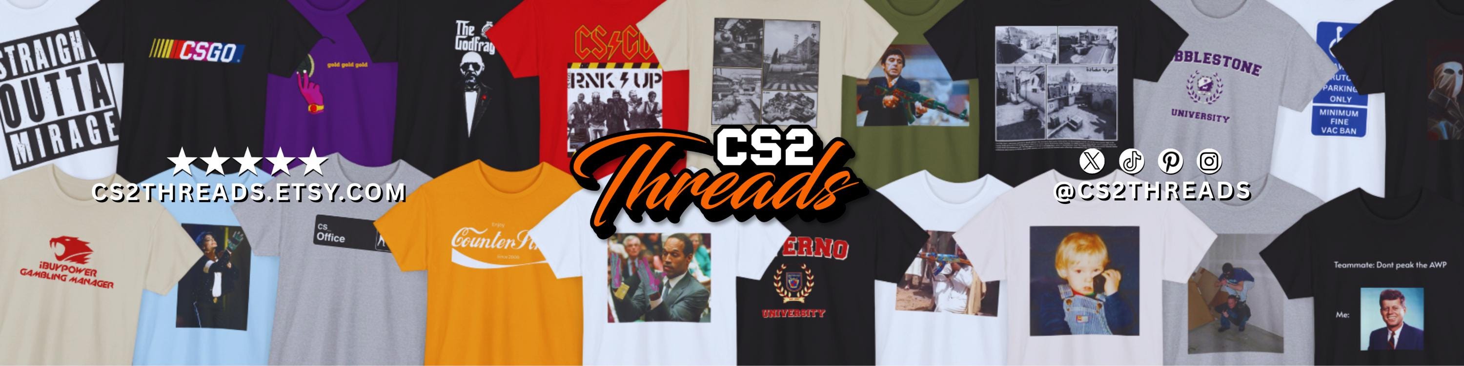 CS2THREADS - Etsy