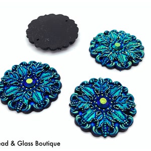 JUNAO 10mm Sew On Glitter Black AB Rivoli Rhinestone Applique Flatback  Acrylic Gems Sewing Crystal Stones for Clothes Needlework