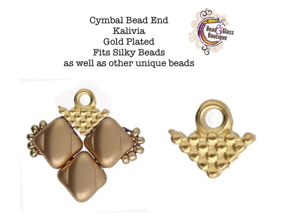 Cymbal Bead End Findings KALIVIA Pack of 6 Changing How We