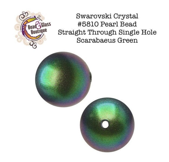 #5810 Beads 3mm - 10mm Swarovski Crystal Round Pearls Iridescent Dark Blue