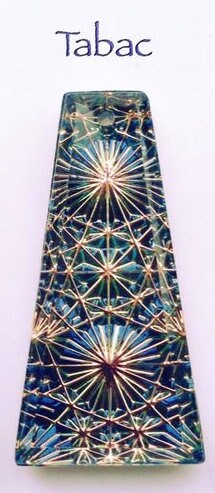 German Foil Glass, Kaleidoscope Keystone Pendants, #6177 German Foil Glass, Kaleidoscope Keystone Pendants, #6177