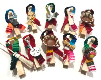 mexican clothespin doll