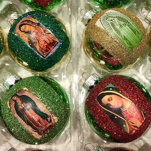 Virgen de Guadalupe Mexican Christmas Ornaments Decorations