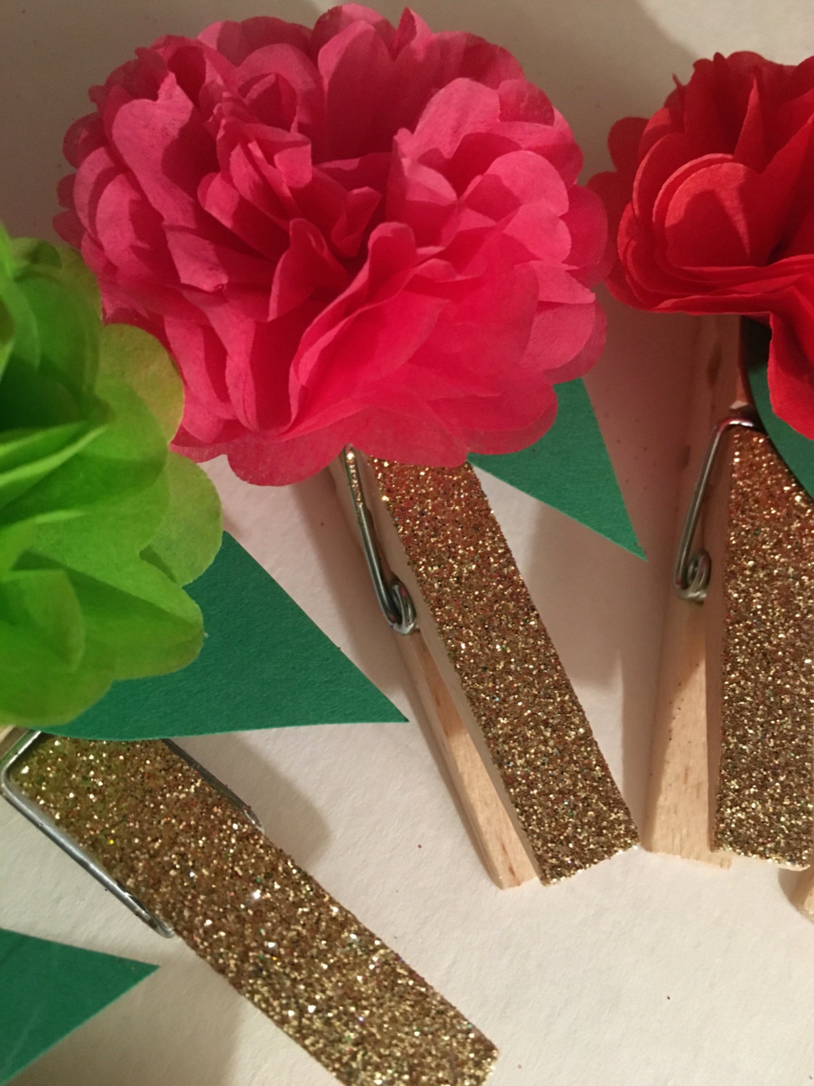 Mexican Glitter Clothespins Baby Shower Bridal Shower Games Etsy