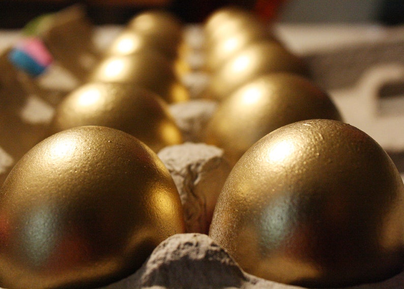 Golden Silver Gender Reveal Gold Confetti Eggs Cascarones 18 Etsy