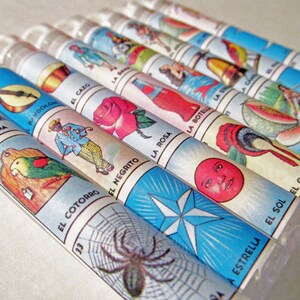 Mexican Loteria Wedding Favors Bubble Wands - Set of 20 - Destination Welcome Bags Birthday Favor