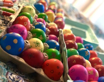 Confetti Eggs Mexican Cascarones - 2 Dozen