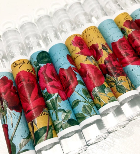 Mexican Wedding Favors 100 Red Rose Bubble Wands Day Of The Etsy