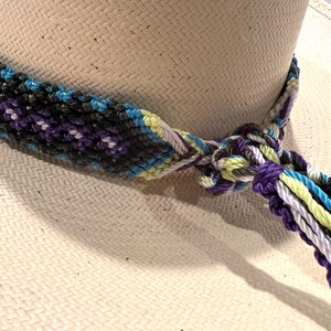 Mexican hat band woven belt toquilla band strap