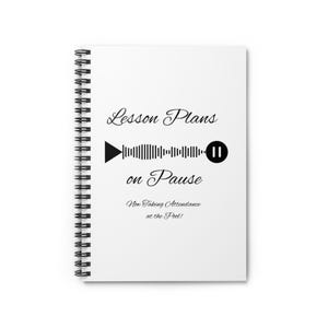 Lesson Plans Spiral Notebook - Perfect for Teachers, Classroom Notes, Teaching Resources, School Supplies, and Gifts