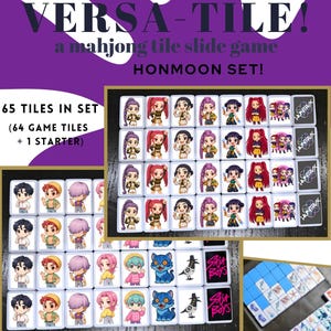 Honmoon Mahjong Tile Slide Game: Custom Made Tile Match