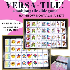Juego de Mahjong con Nostalgia Arcoíris: Un divertido juego de memoria