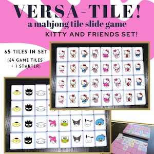 Kitty and Friends Mahjong Tile Game: Memory Match, Go Fish