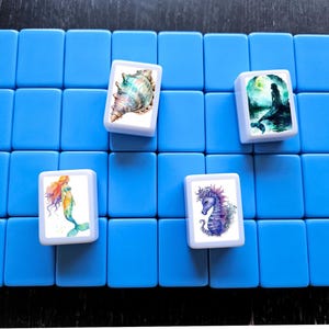 Example on Blue Tiles