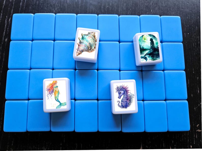 Example on Blue Tiles