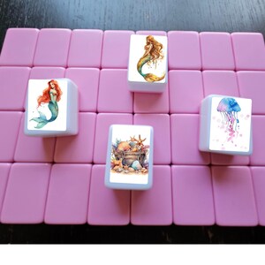 Example on Pink Tiles