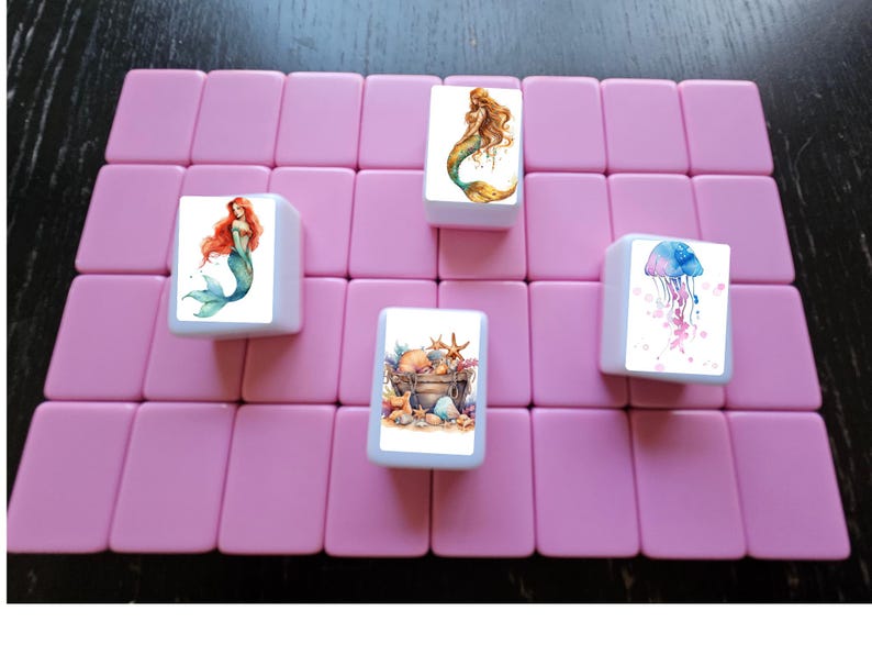 Example on Pink Tiles