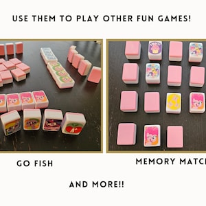 Additional games can be played, such as Memory Match, Go Fish, and more!
