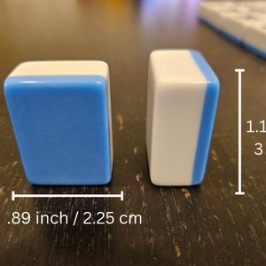 Tile Dimensions
Height: 1.18 inches
Width: .89 inches
Depth: .55 inches