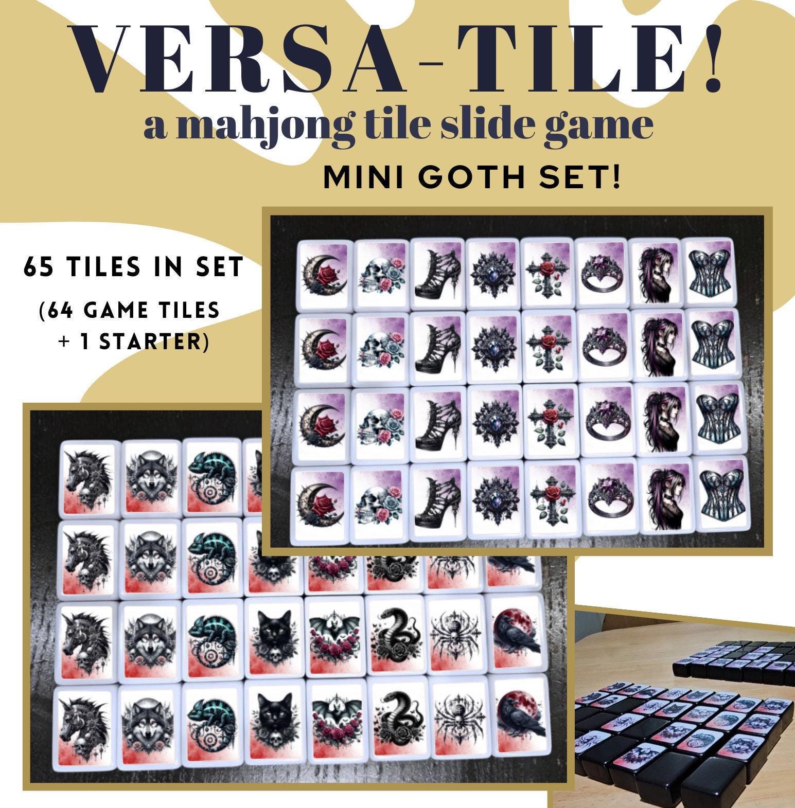 Gothic Mahjong Tile Game: Versa-tile Slide Game - Etsy