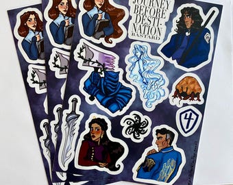 Pegatina del Archivo de las Tormentas, hoja de pegatinas de las Tormentas, pegatinas de personajes, Brandon Sanderson, las Tormentas, Caballeros Radiantes, Cosmere