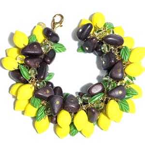 Lemons Fruit Bracelet by Julia Lee