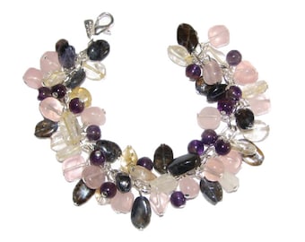 Good luck gemstone "sobriety bracelet"