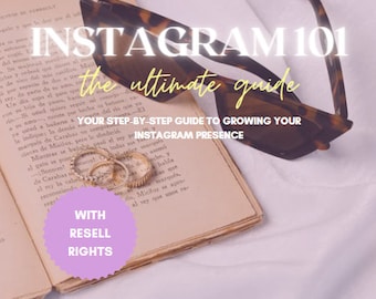 Instagram 101 with Resell Rights. Learn to make Online Presence with Instagram!