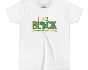 Jugend schwarze Geschichte entschuldigend T-Shirt, Empowerment African Heritage Tee