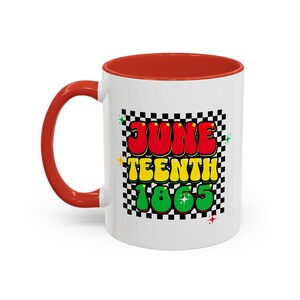 Juneteenth Celebration Mug, Emancipation Day Cup, Black History Month Coffee Mug, African American Heritage Gift, Civil Rights Movement