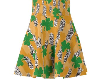 Shamrock Skater Skirt: St. Patrick's Day Outfit