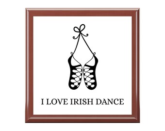 I love Irish Dance Jewelry Box