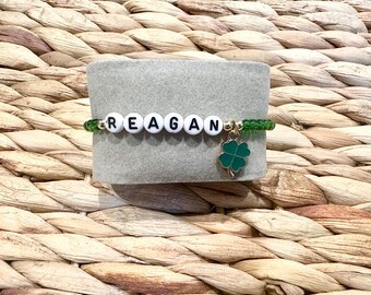 Personalized Saint Patrick’s Day  Bracelet