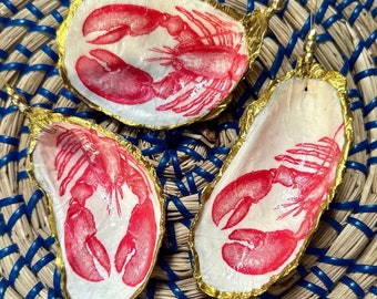 Lobster Oyster Ornament