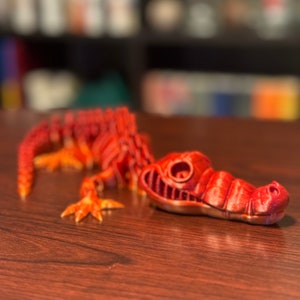3D Printed Crocodile Skeleton - Reptile Decor - Designed by Flexi Factory image 6