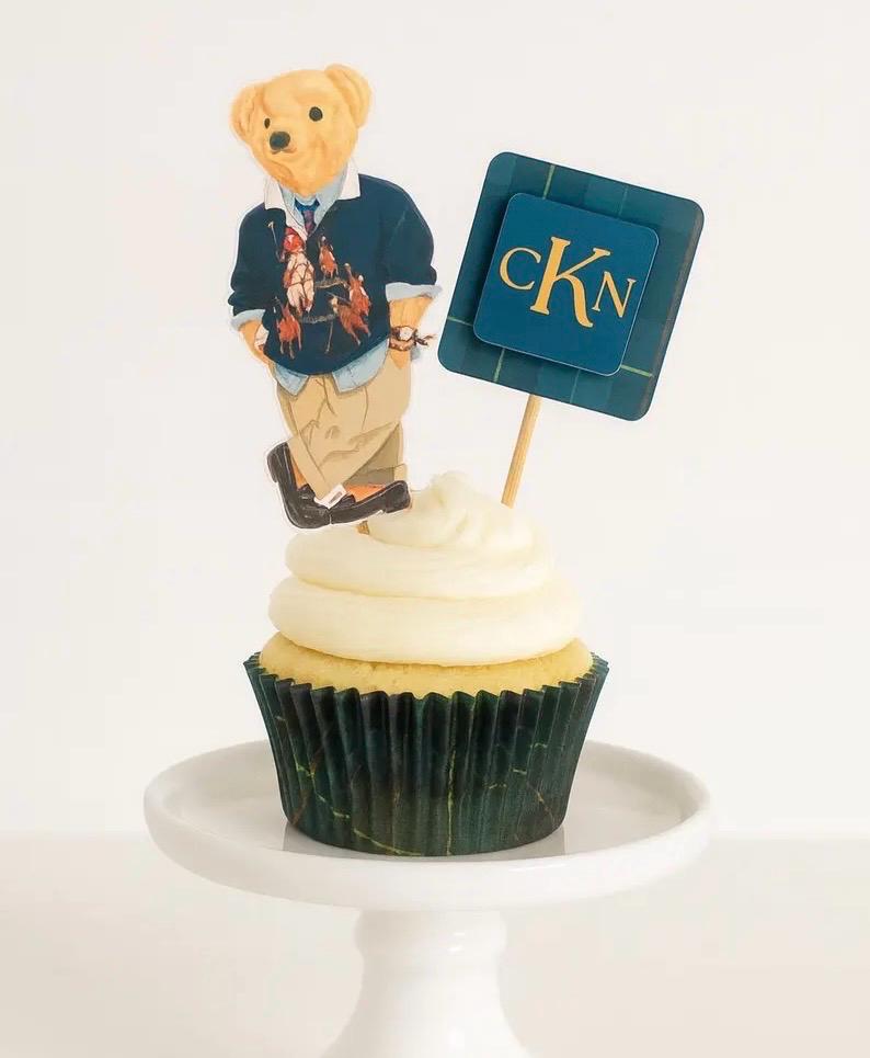 Teddy Bears for Cupcake Toppers