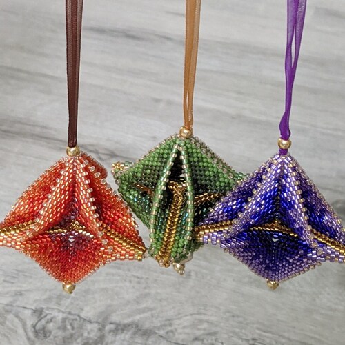 Christmas Diamonds Ornament Instructions Etsy UK