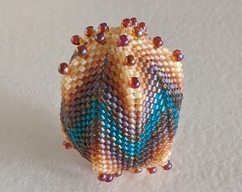 Hollow Rickrack Bead Instructions