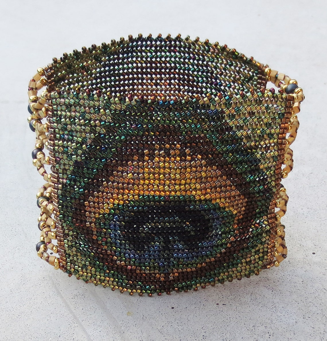 Peacock Feather Bracelet Instructions Etsy