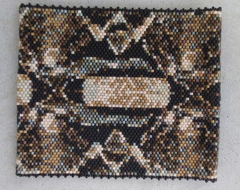 Gaboon Viper Bracelet Pattern