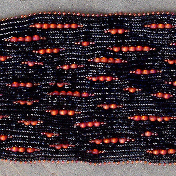 Don't Push the Red Button - Embedded Ndebele Bracelet Pattern and Tips