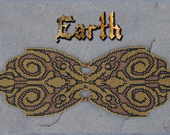 Elemental Earth Bracelet Pattern