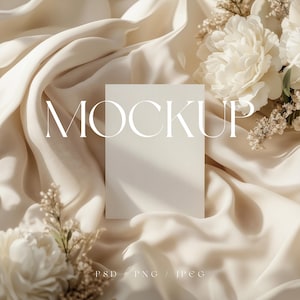 Mockup di invito a nozze - Mockup di invito a nozze 5x7 - Mockup di invito a nozze Boho - Oggetto intelligente PSD - Mockup di biglietti di auguri PNG - Jpeg