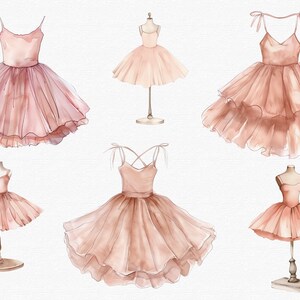 Pink Ballerina Clipart, Swan Lake Clipart, Watercolor Ballerina Clipart ...